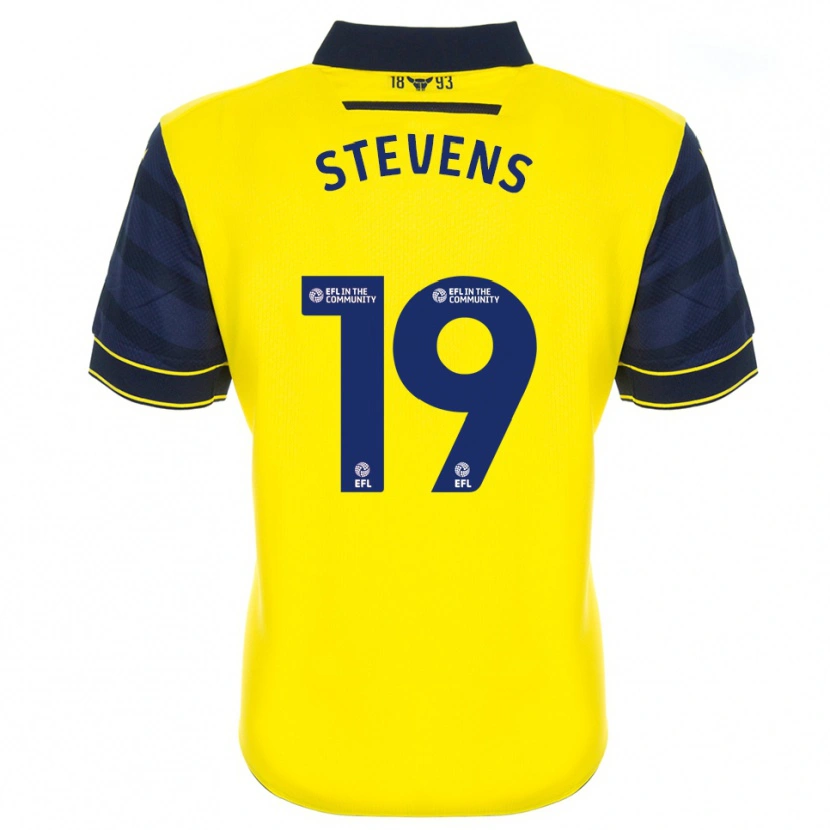 Danxen Men Lily Stevens #19 Yellow Navy Home Jersey 2025/26 T-Shirt