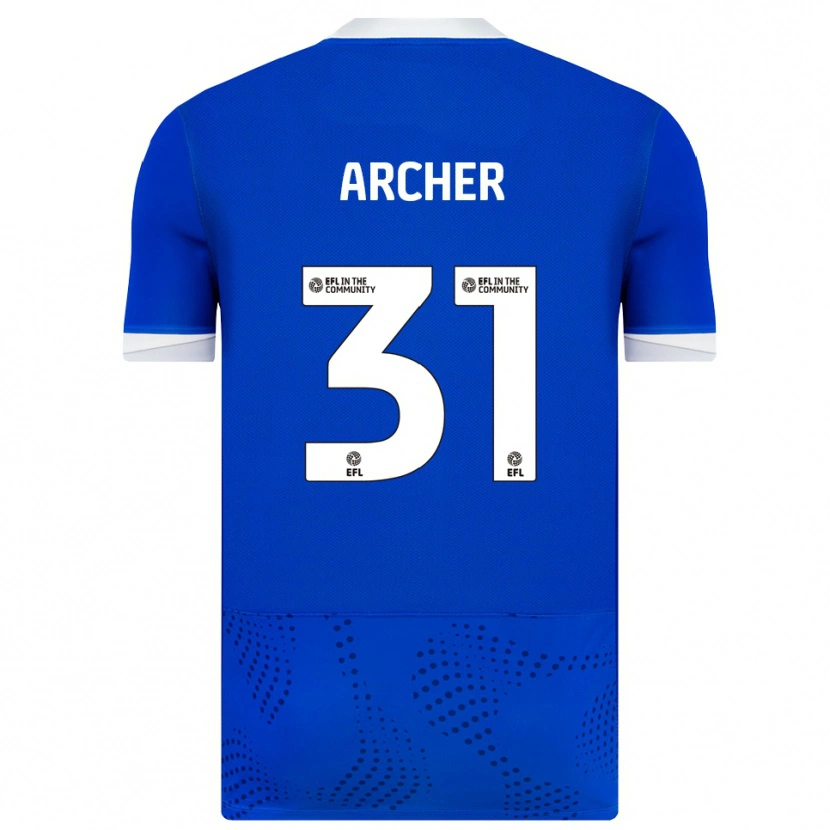 Danxen Men Jordan Archer #31 Blue White Home Jersey 2025/26 T-Shirt
