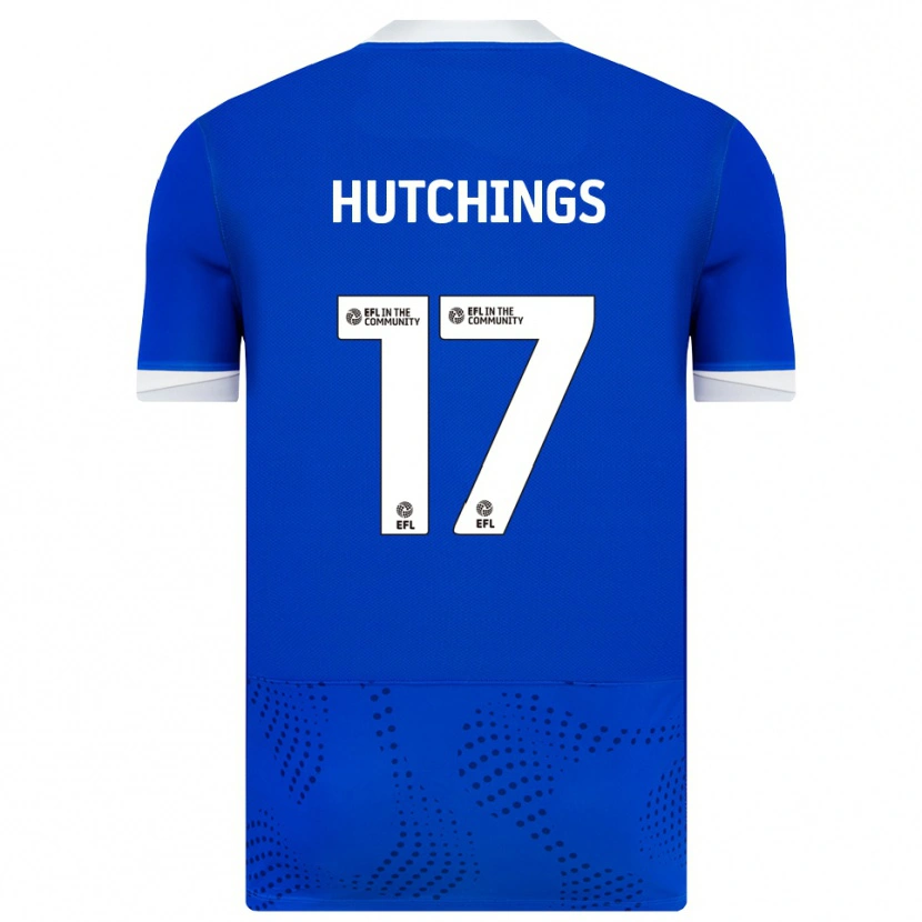 Danxen Men Annie Hutchings #17 Blue White Home Jersey 2025/26 T-Shirt