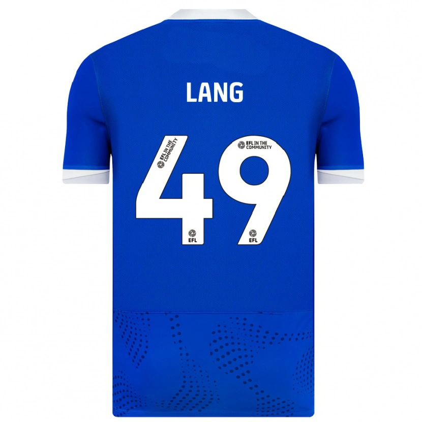 Danxen Men Callum Lang #49 Blue White Home Jersey 2025/26 T-Shirt