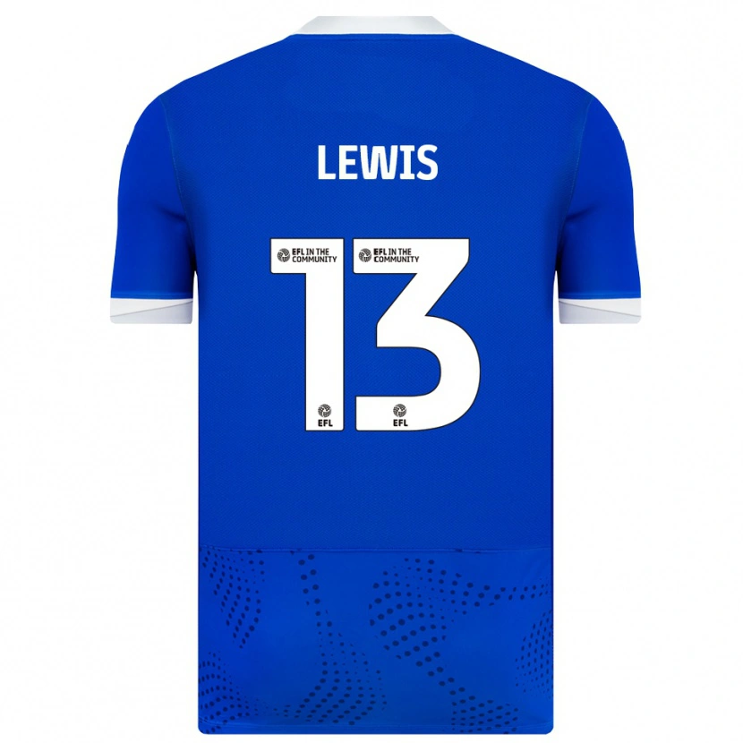 Danxen Men Karl Lewis #13 Blue White Home Jersey 2025/26 T-Shirt