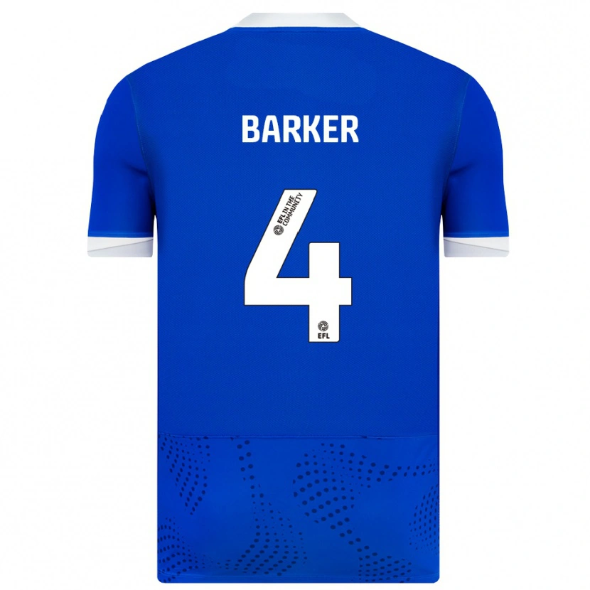 Danxen Men Sophie Barker #4 Blue White Home Jersey 2025/26 T-Shirt