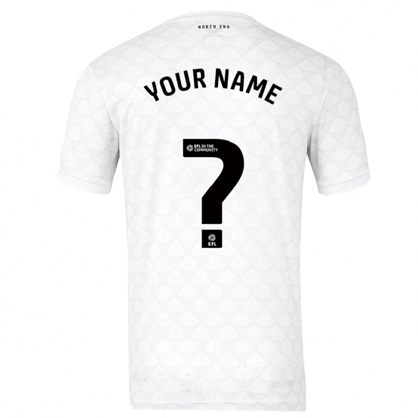 Danxen Men Your Name #0 White Red Home Jersey 2025/26 T-Shirt
