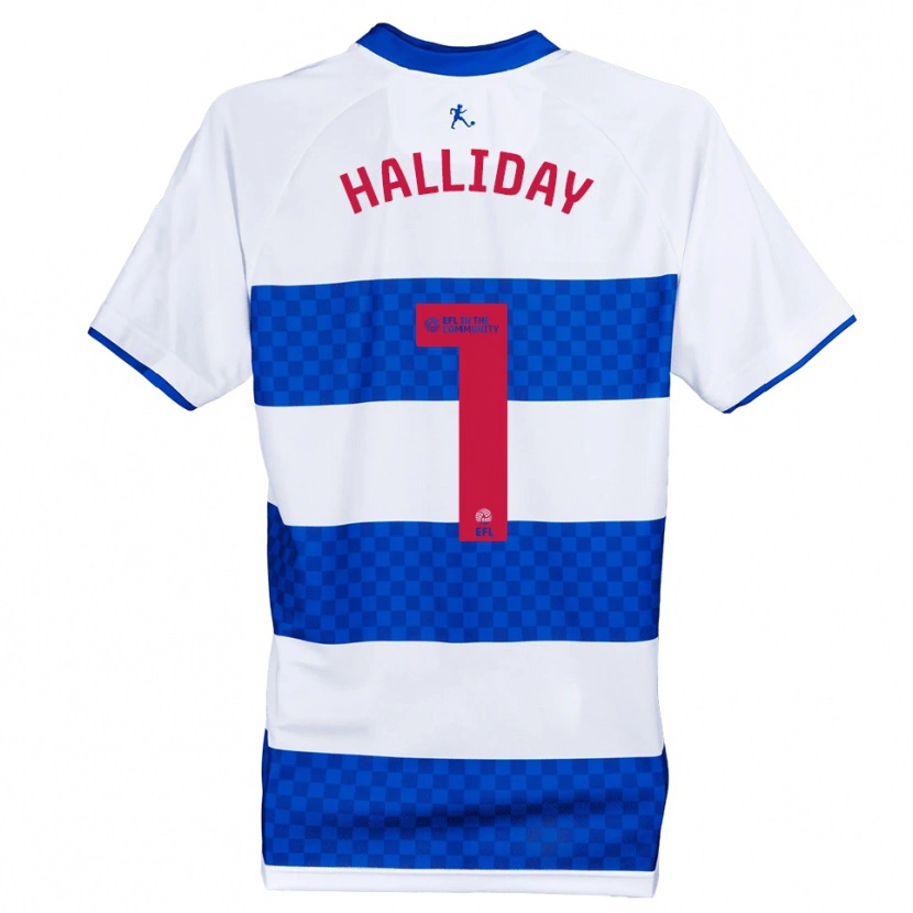 Danxen Men Joel Halliday #1 Blue White Home Jersey 2025/26 T-Shirt