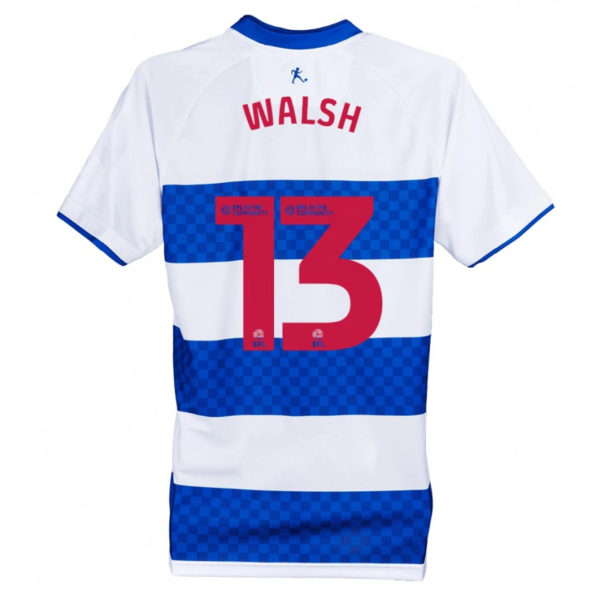 Danxen Men Joe Walsh #13 Blue White Home Jersey 2025/26 T-Shirt