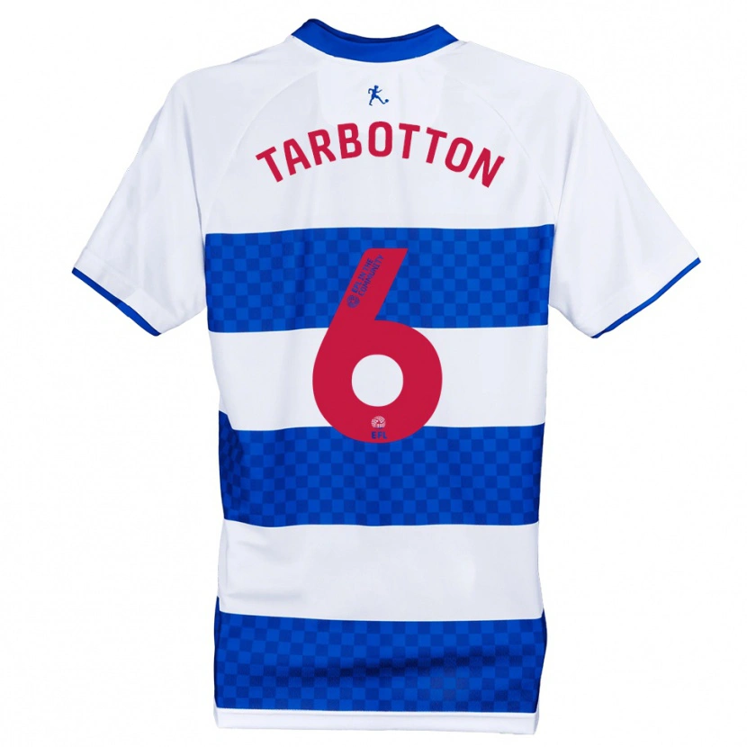 Danxen Men Teddy Tarbotton #6 Blue White Home Jersey 2025/26 T-Shirt