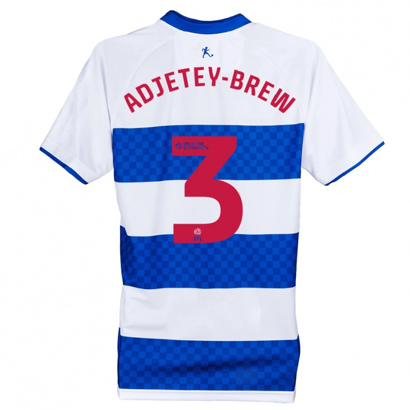 Danxen Men Cory Adjetey-Brew #3 Blue White Home Jersey 2025/26 T-Shirt