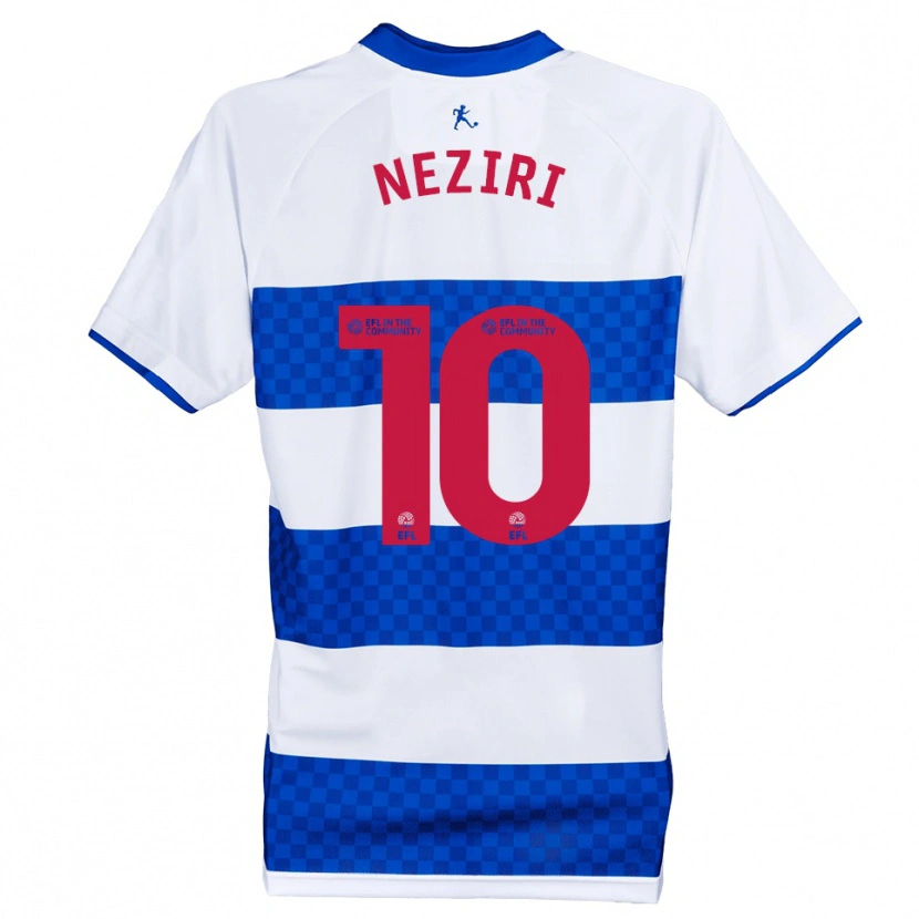 Danxen Men Enis Neziri #10 Blue White Home Jersey 2025/26 T-Shirt