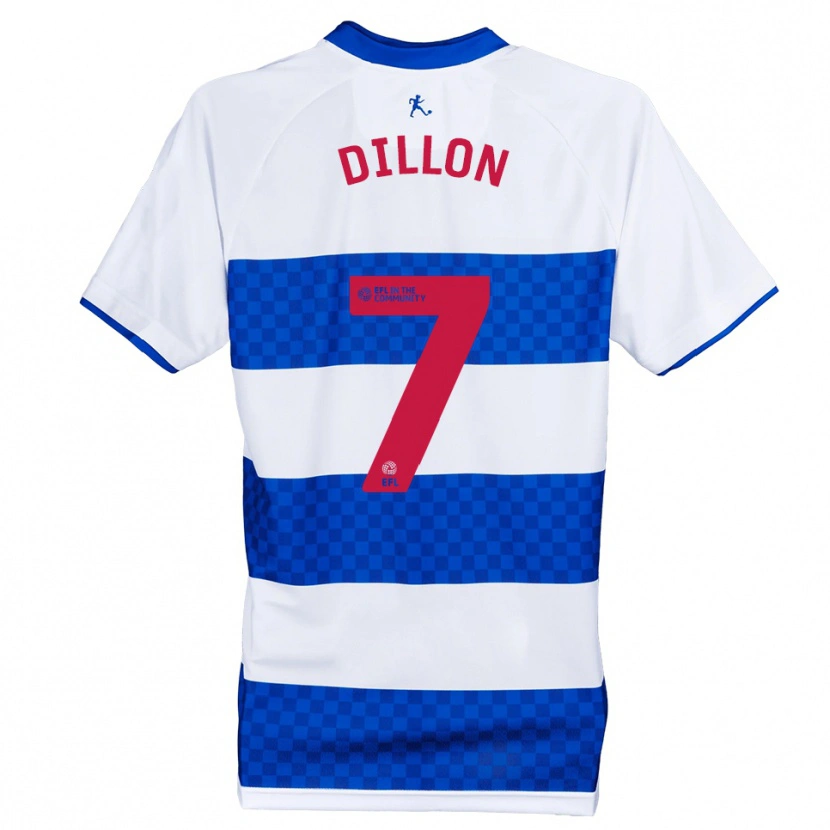 Danxen Men Cian Dillon #7 Blue White Home Jersey 2025/26 T-Shirt