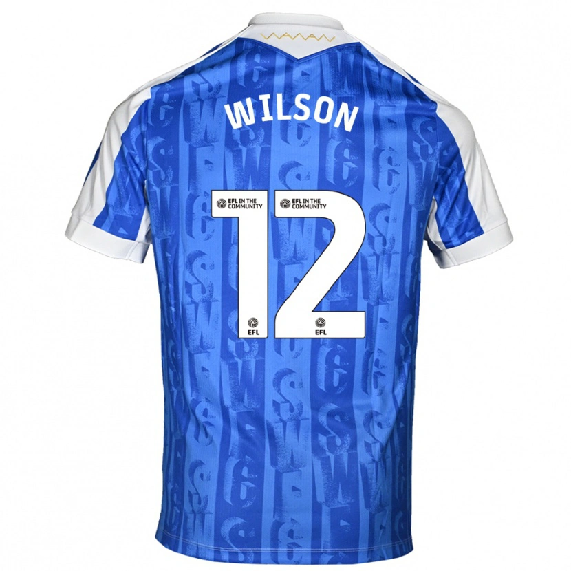 Danxen Men Ryan Wilson #12 Blue White Home Jersey 2025/26 T-Shirt