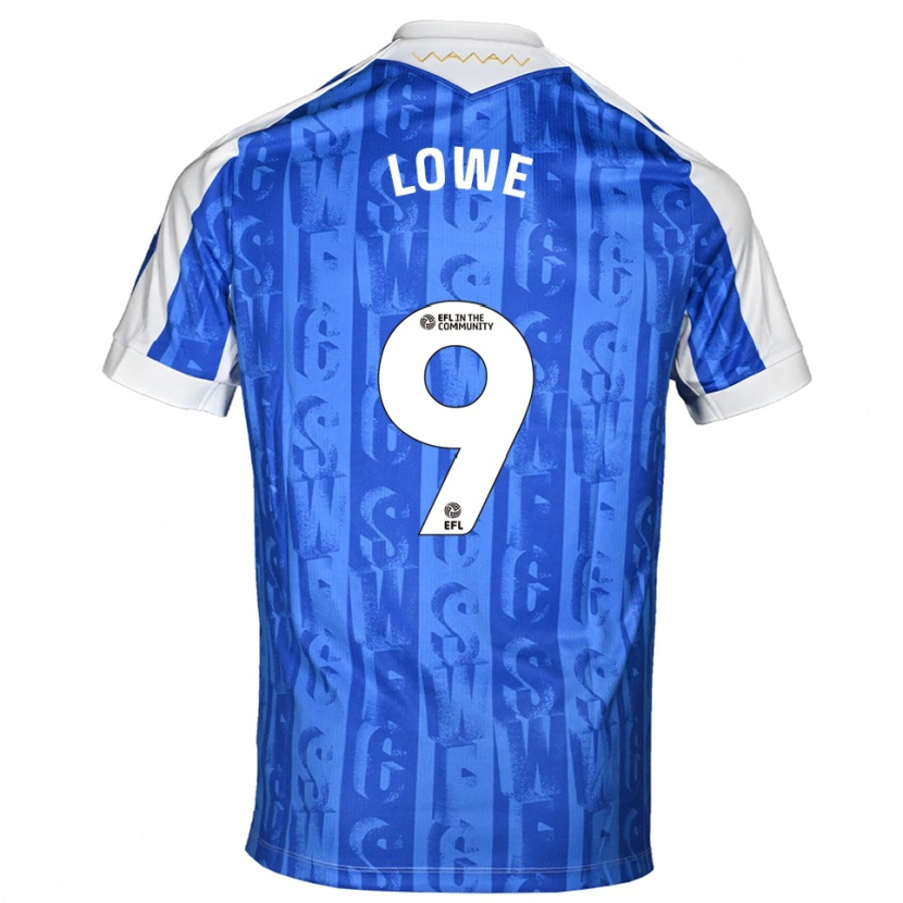 Danxen Men Jamal Lowe #9 Blue White Home Jersey 2025/26 T-Shirt
