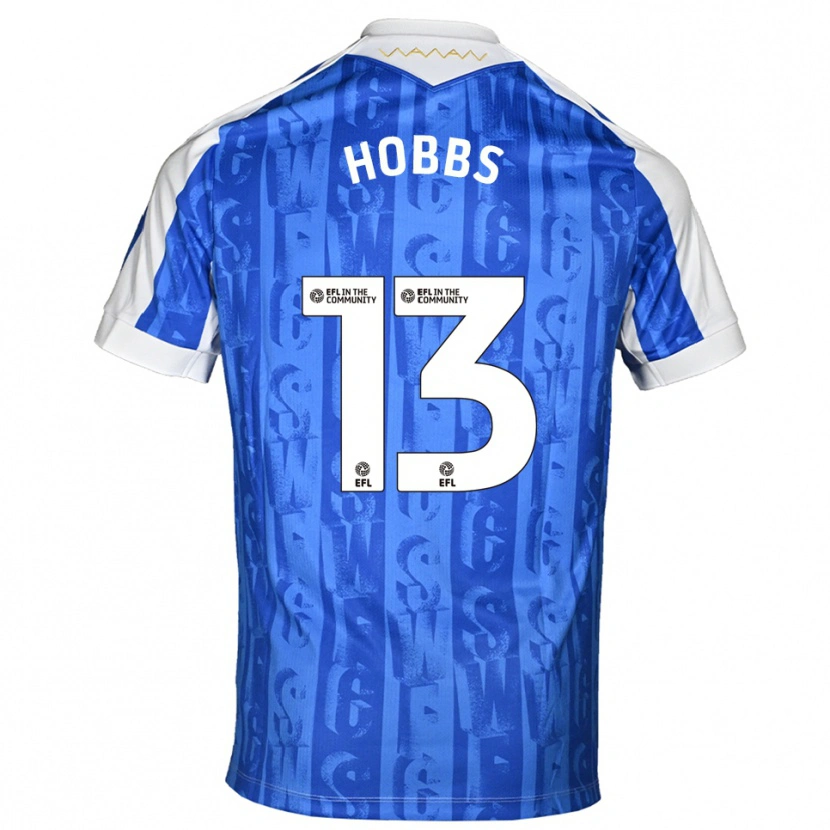 Danxen Men Charlie Hobbs #13 Blue White Home Jersey 2025/26 T-Shirt