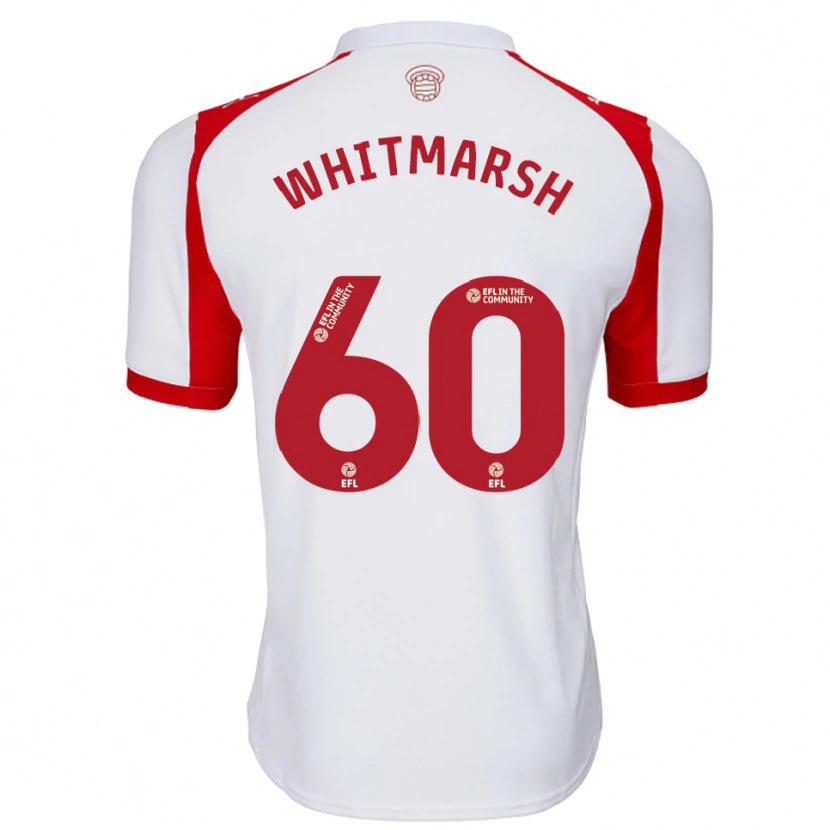 Danxen Men Joe O'brien-Whitmarsh #60 White Red Home Jersey 2025/26 T-Shirt