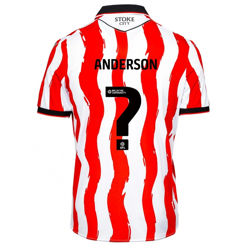 Danxen Men Freddie Anderson #0 White Red Home Jersey 2025/26 T-Shirt