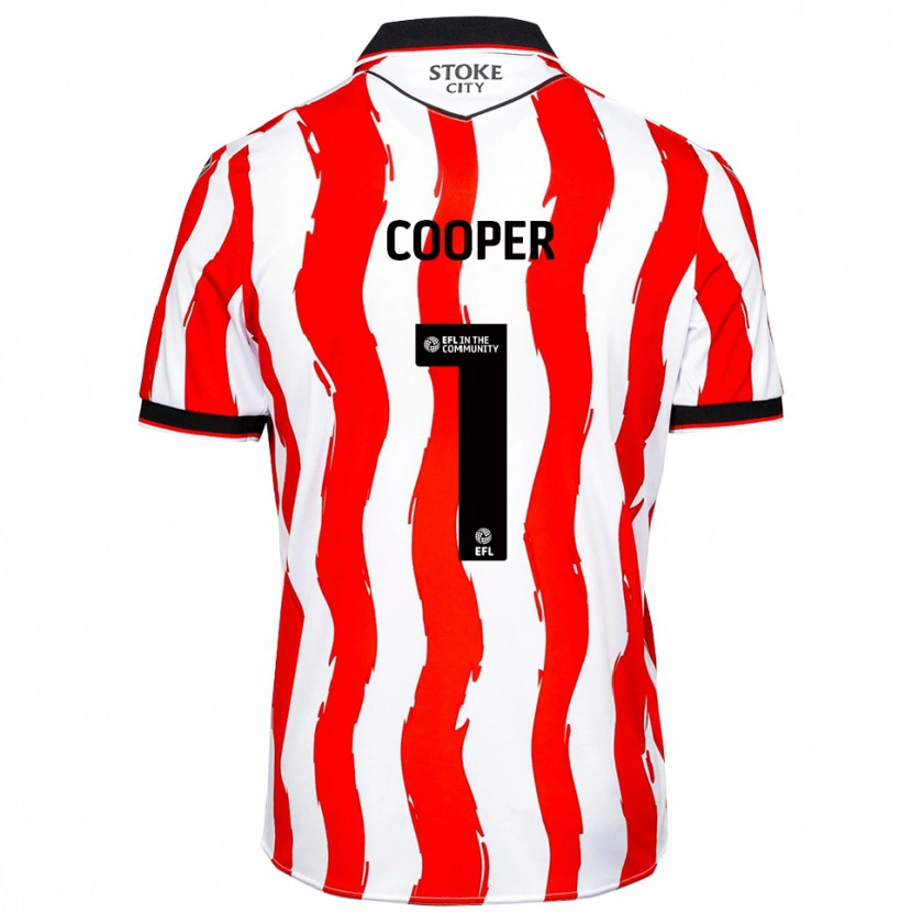 Danxen Men Noah Cooper #1 White Red Home Jersey 2025/26 T-Shirt