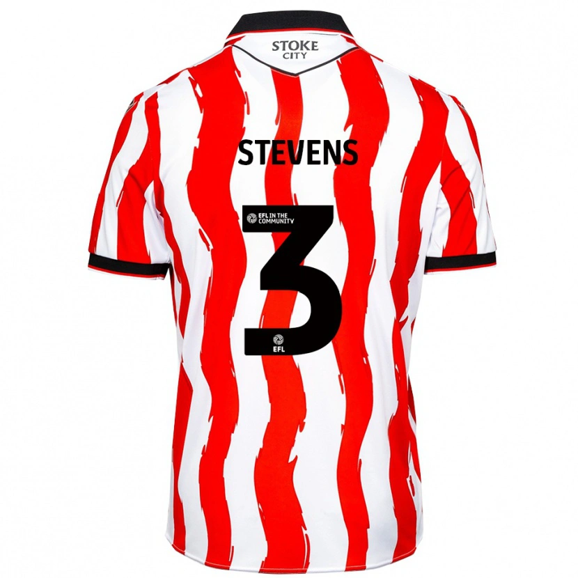 Danxen Men Enda Stevens #3 White Red Home Jersey 2025/26 T-Shirt