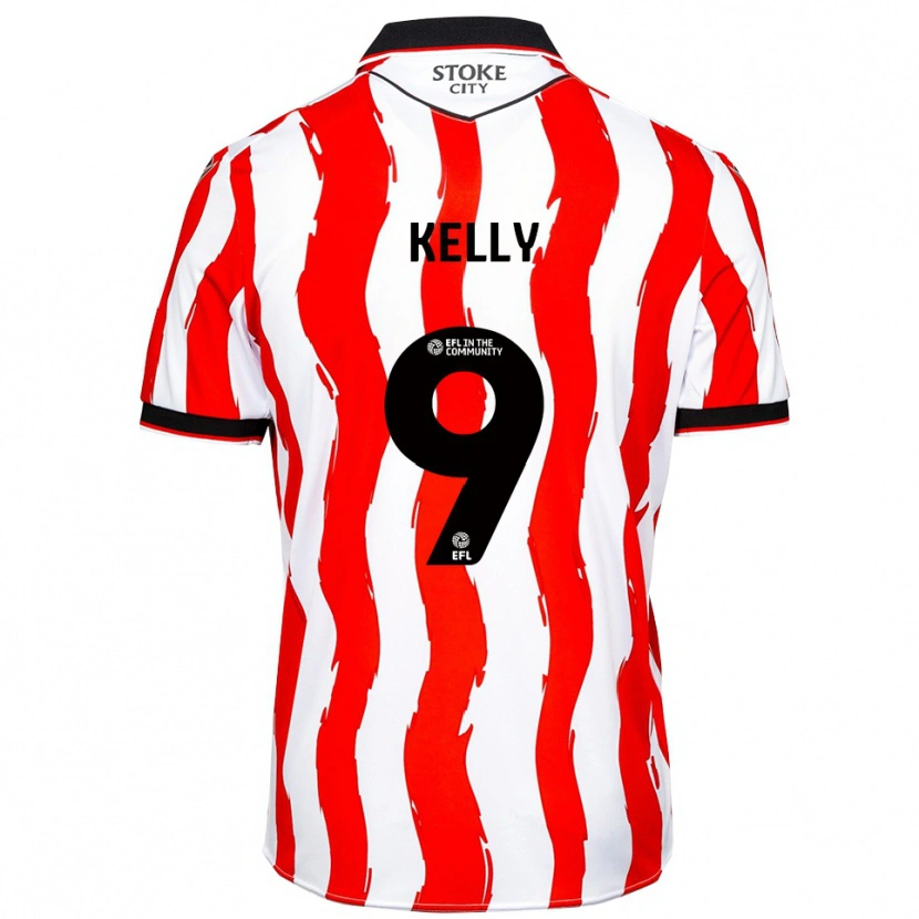 Danxen Men Isreal Kelly #9 White Red Home Jersey 2025/26 T-Shirt
