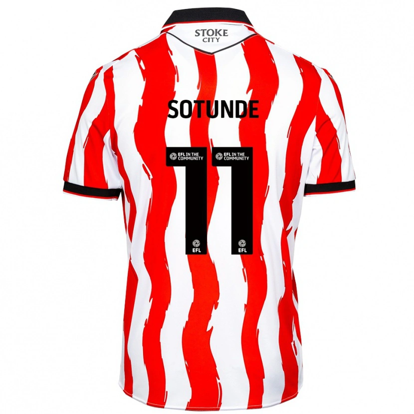 Danxen Men Sultan Sotunde #11 White Red Home Jersey 2025/26 T-Shirt