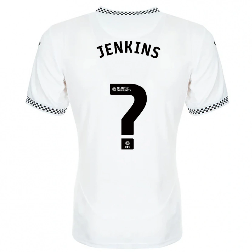 Danxen Men Kian Jenkins #0 White Orange Home Jersey 2025/26 T-Shirt