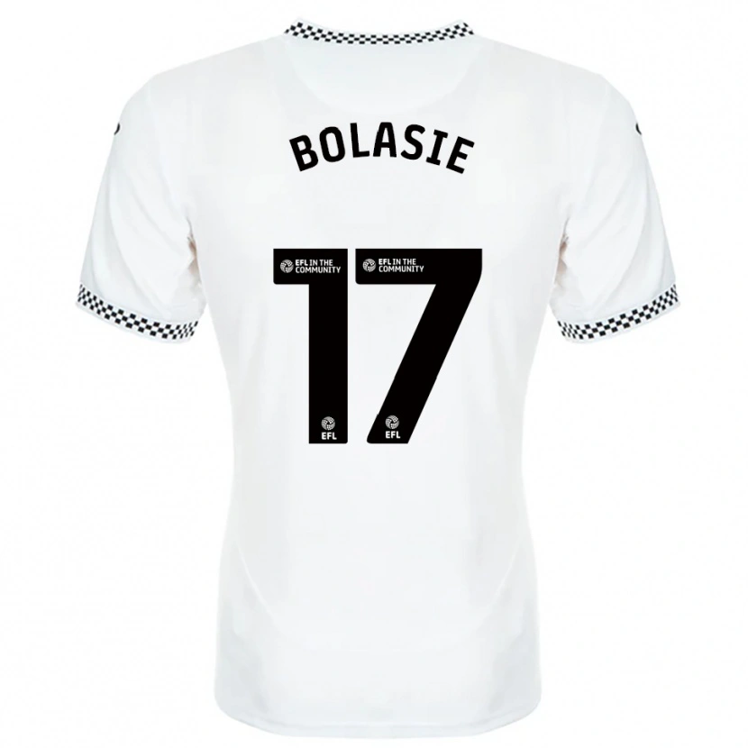 Danxen Men Yannick Bolasie #17 White Orange Home Jersey 2025/26 T-Shirt