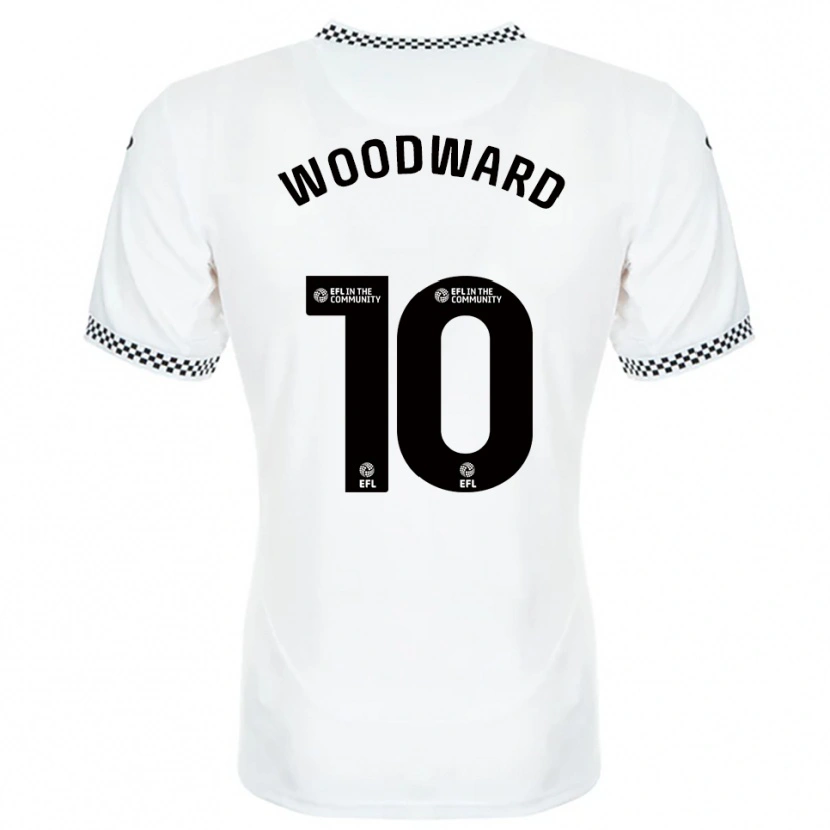 Danxen Men Thomas Woodward #10 White Orange Home Jersey 2025/26 T-Shirt