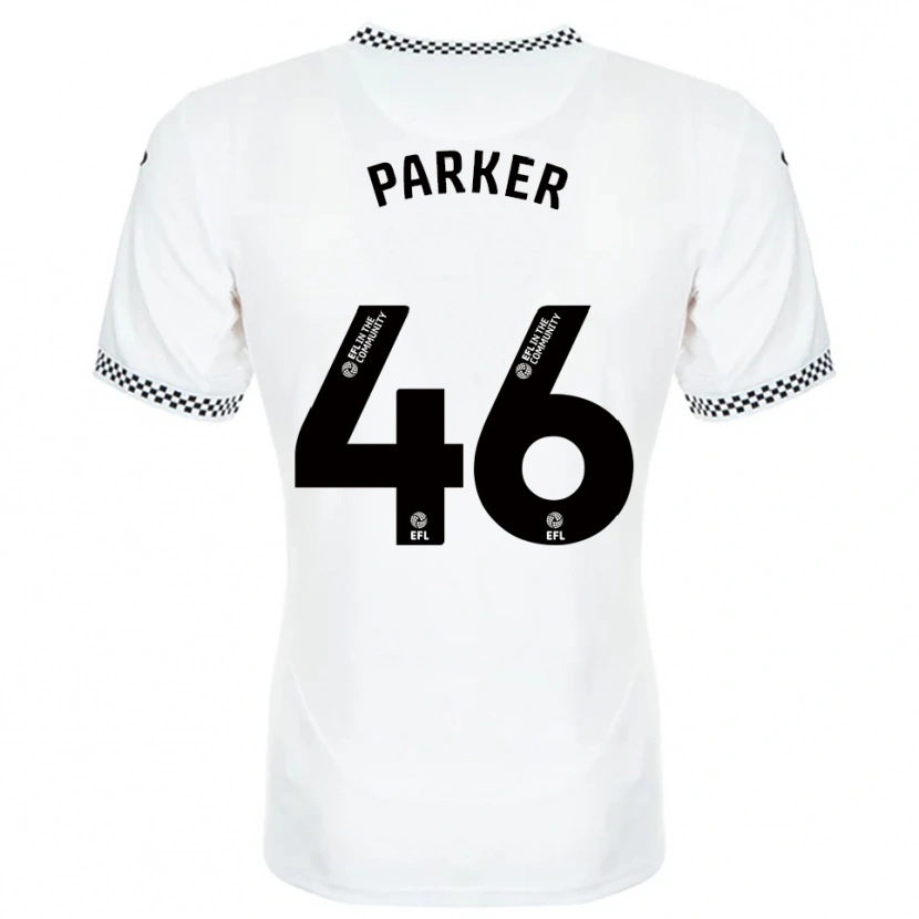 Danxen Men Arthur Parker #46 White Orange Home Jersey 2025/26 T-Shirt