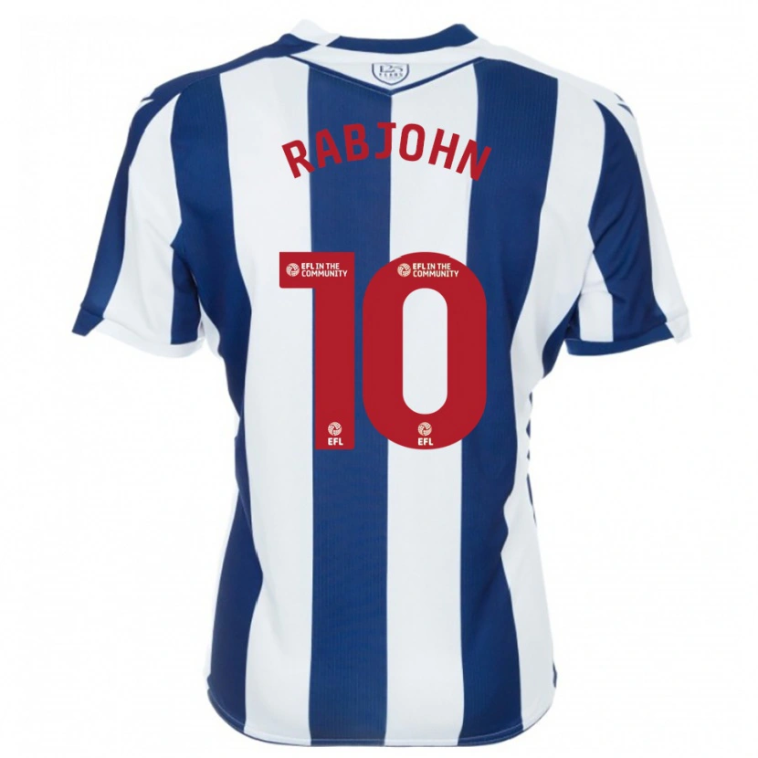 Danxen Men Olivia Rabjohn #10 Navy White Home Jersey 2025/26 T-Shirt