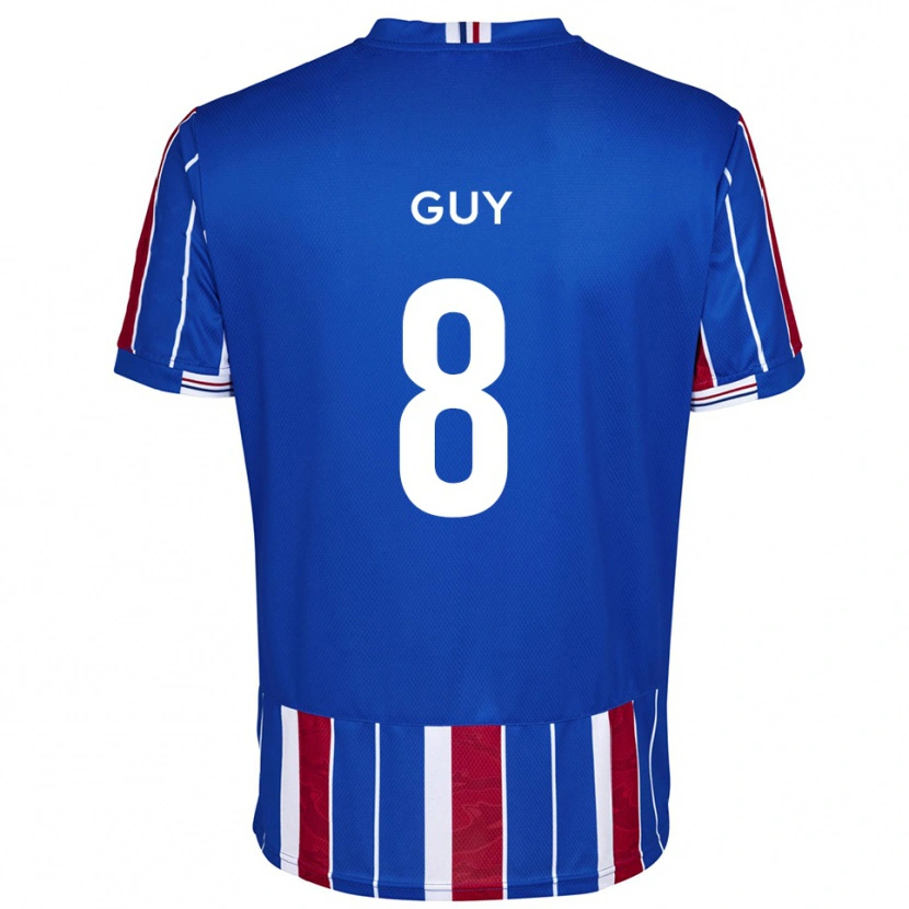 Danxen Men Callum Guy #8 Blue Red White Home Jersey 2025/26 T-Shirt