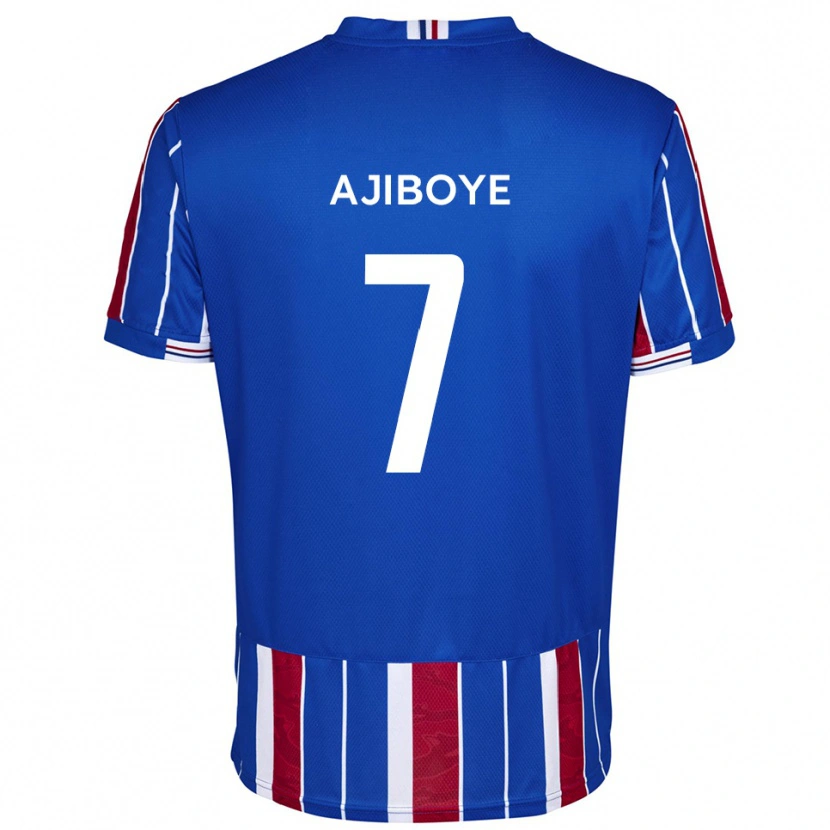 Danxen Men David Ajiboye #7 Blue Red White Home Jersey 2025/26 T-Shirt