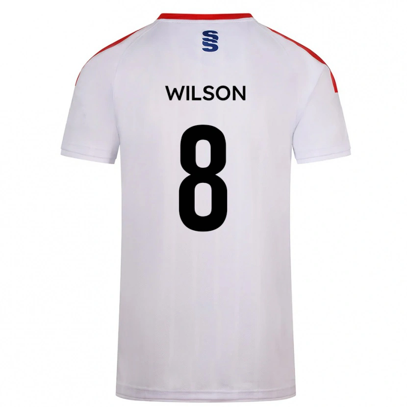 Danxen Men George Wilson #8 White Navy Home Jersey 2025/26 T-Shirt