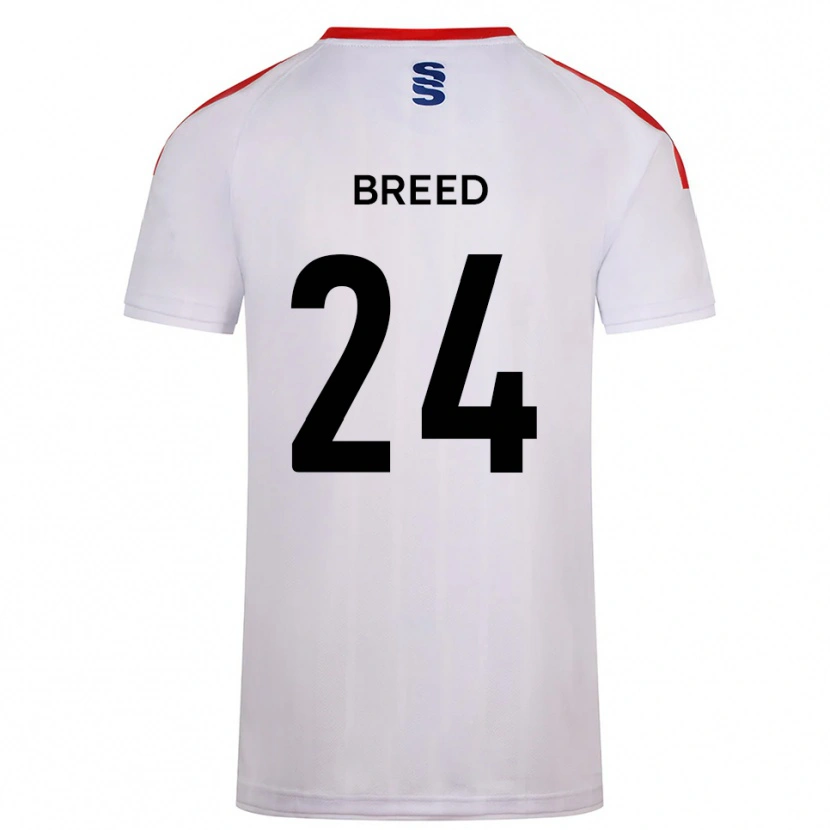 Danxen Men Summer Breed #24 White Navy Home Jersey 2025/26 T-Shirt