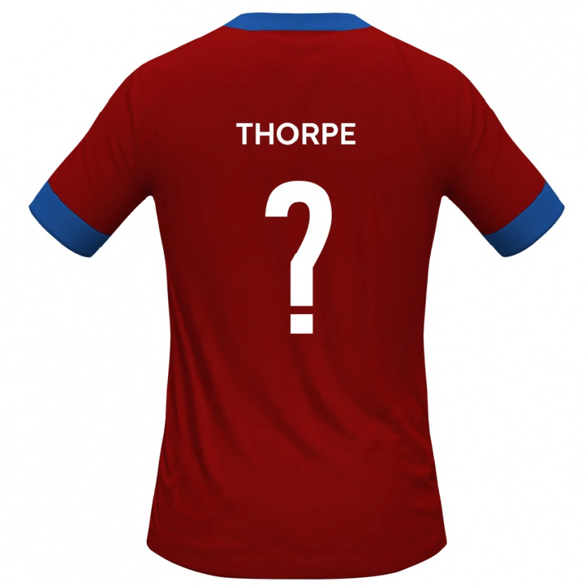 Danxen Men Harry Thorpe #0 Red Blue Home Jersey 2025/26 T-Shirt