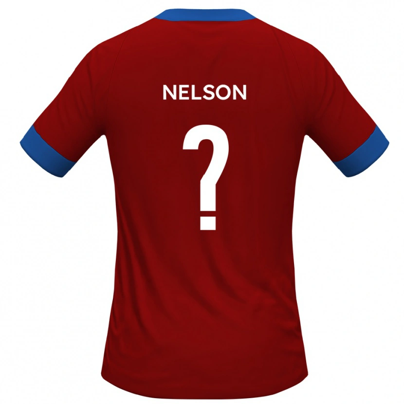 Danxen Men Toby Nelson #0 Red Blue Home Jersey 2025/26 T-Shirt