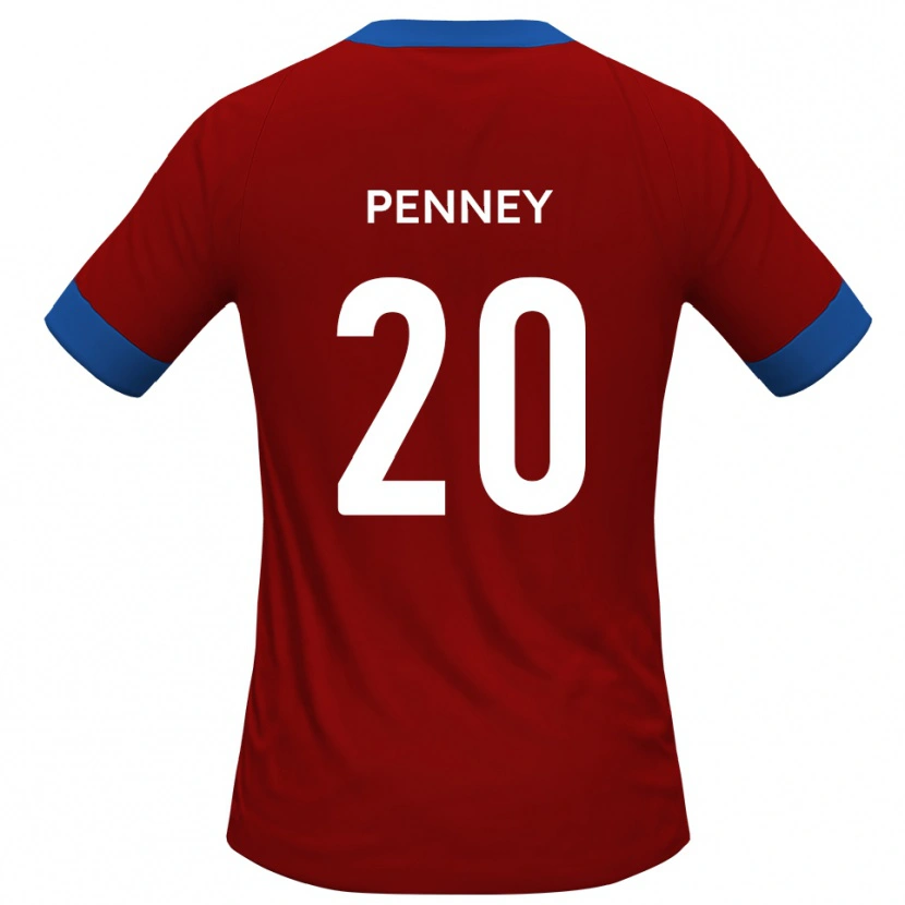 Danxen Men Matt Penney #20 Red Blue Home Jersey 2025/26 T-Shirt