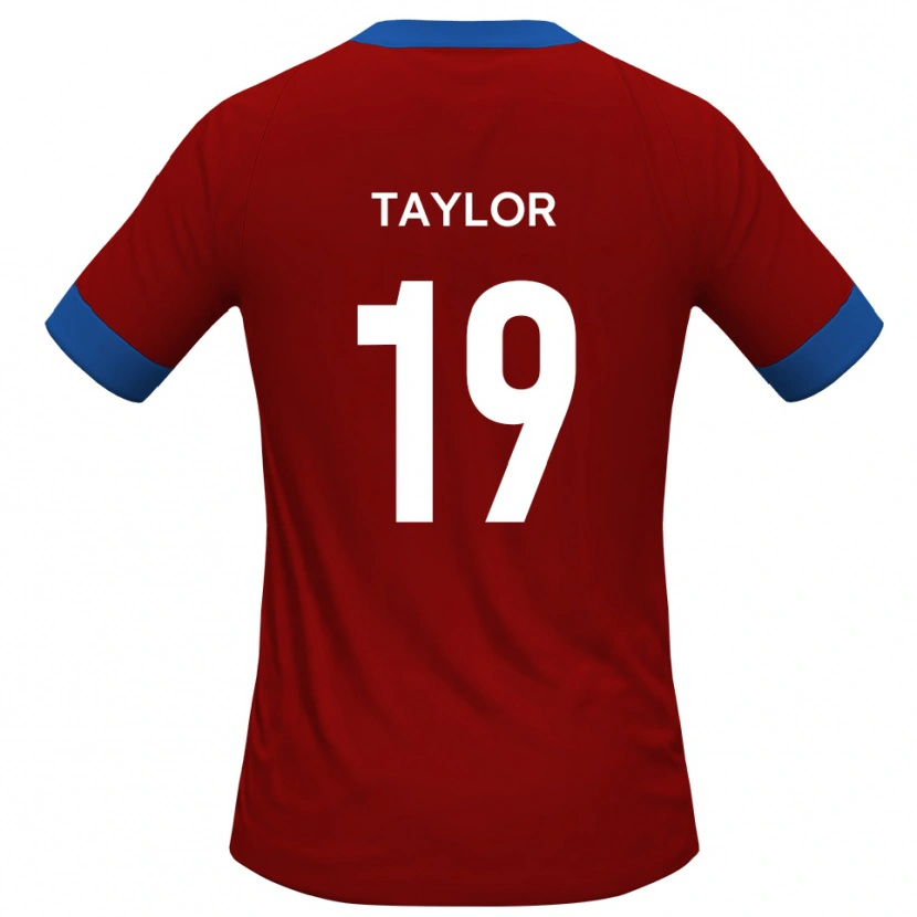 Danxen Men Archy Taylor #19 Red Blue Home Jersey 2025/26 T-Shirt
