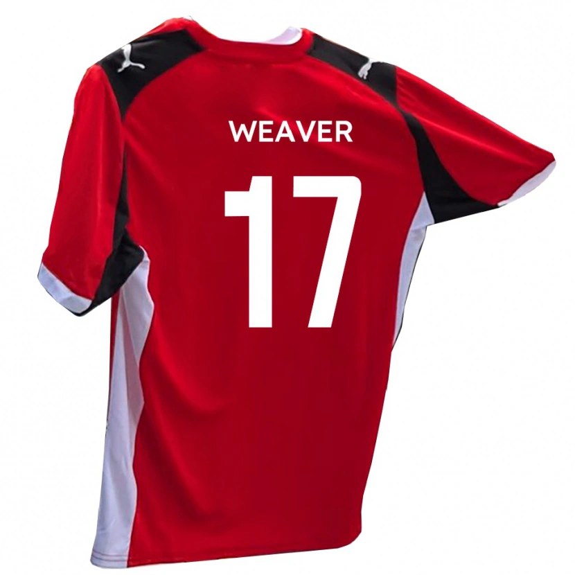 Danxen Men Lucas Weaver #17 Red White Home Jersey 2025/26 T-Shirt