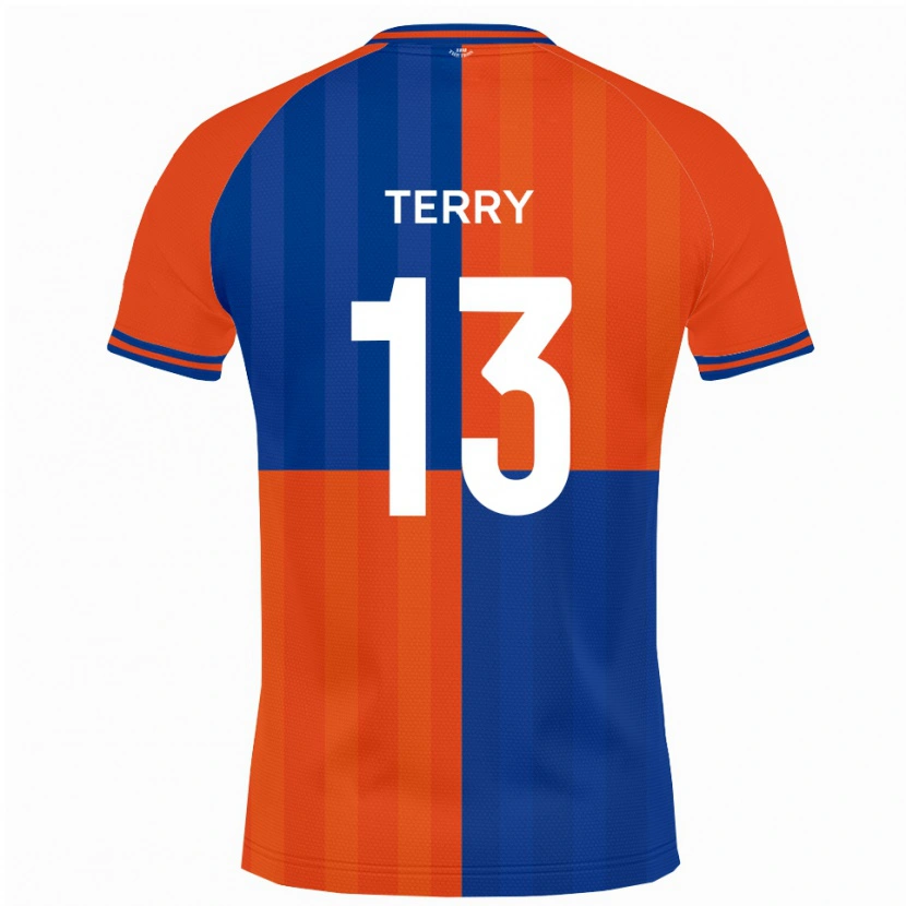 Danxen Men Mason Terry #13 Orange Royal Blue Home Jersey 2025/26 T-Shirt