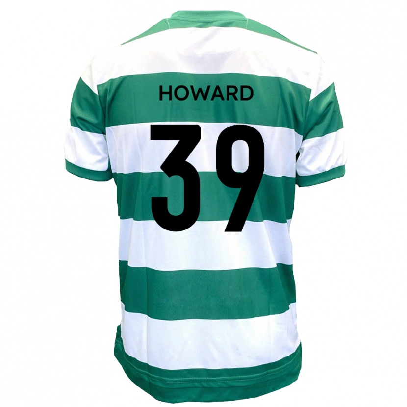 Danxen Men Will Howard #39 Green White Home Jersey 2025/26 T-Shirt