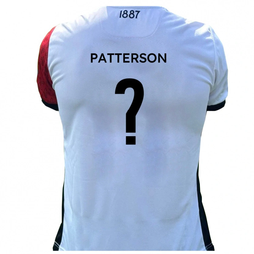Danxen Men Quincy Patterson #0 Red White Home Jersey 2025/26 T-Shirt