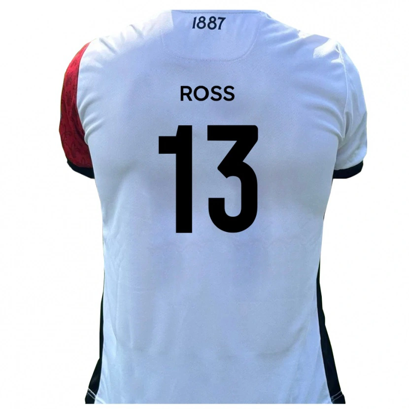 Danxen Men Craig Ross #13 Red White Home Jersey 2025/26 T-Shirt
