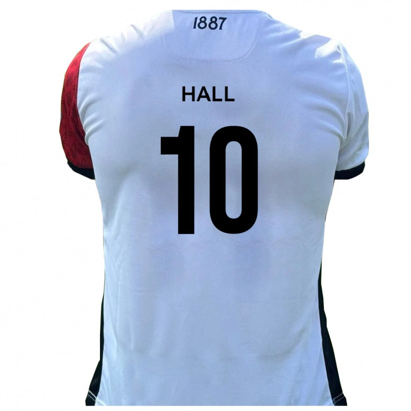 Danxen Men Luke Hall #10 Red White Home Jersey 2025/26 T-Shirt