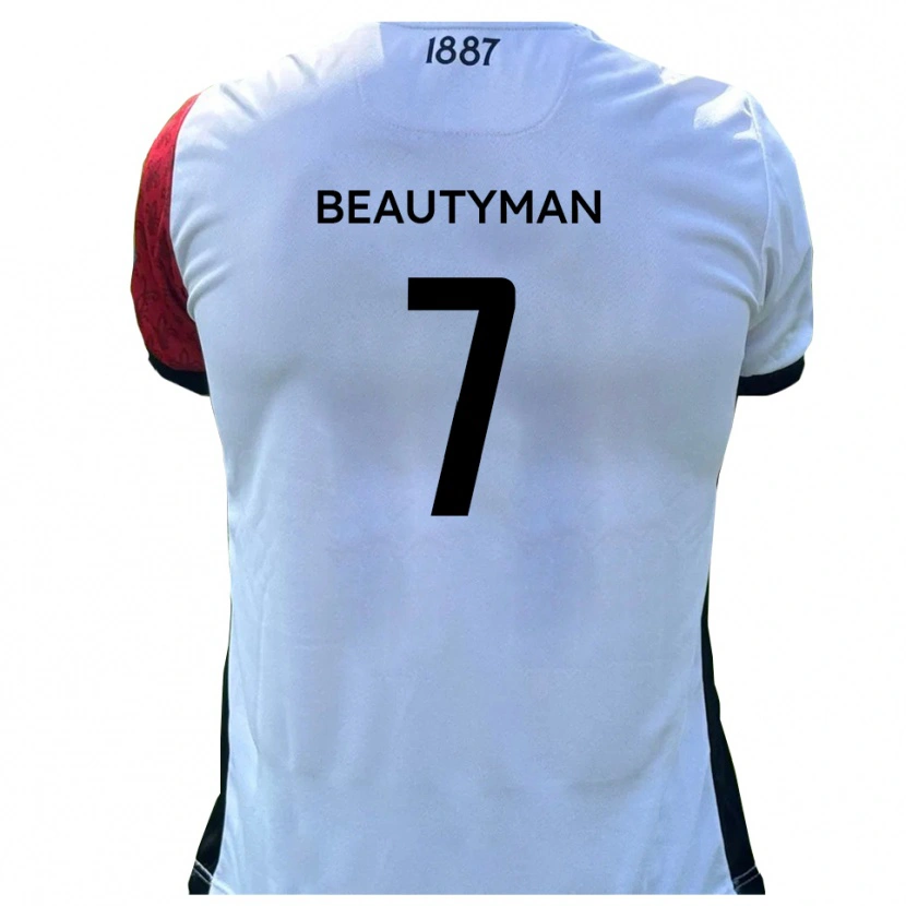 Danxen Men Harry Beautyman #7 Red White Home Jersey 2025/26 T-Shirt