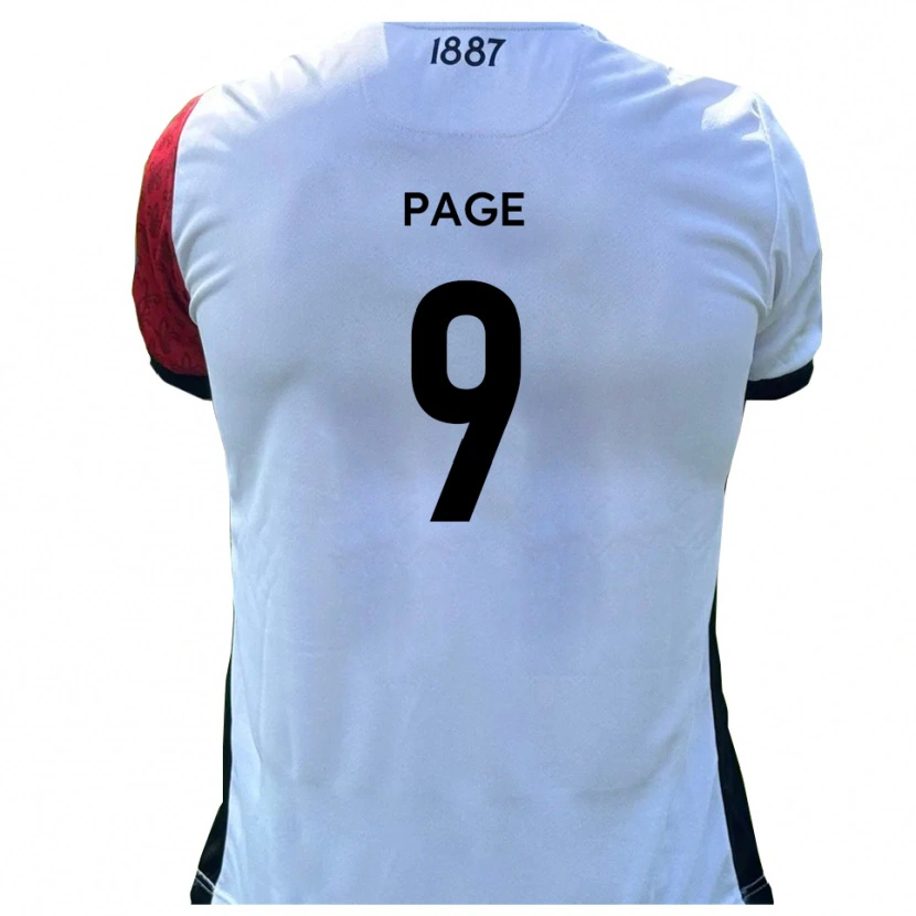 Danxen Men Jalil Page #9 Red White Home Jersey 2025/26 T-Shirt