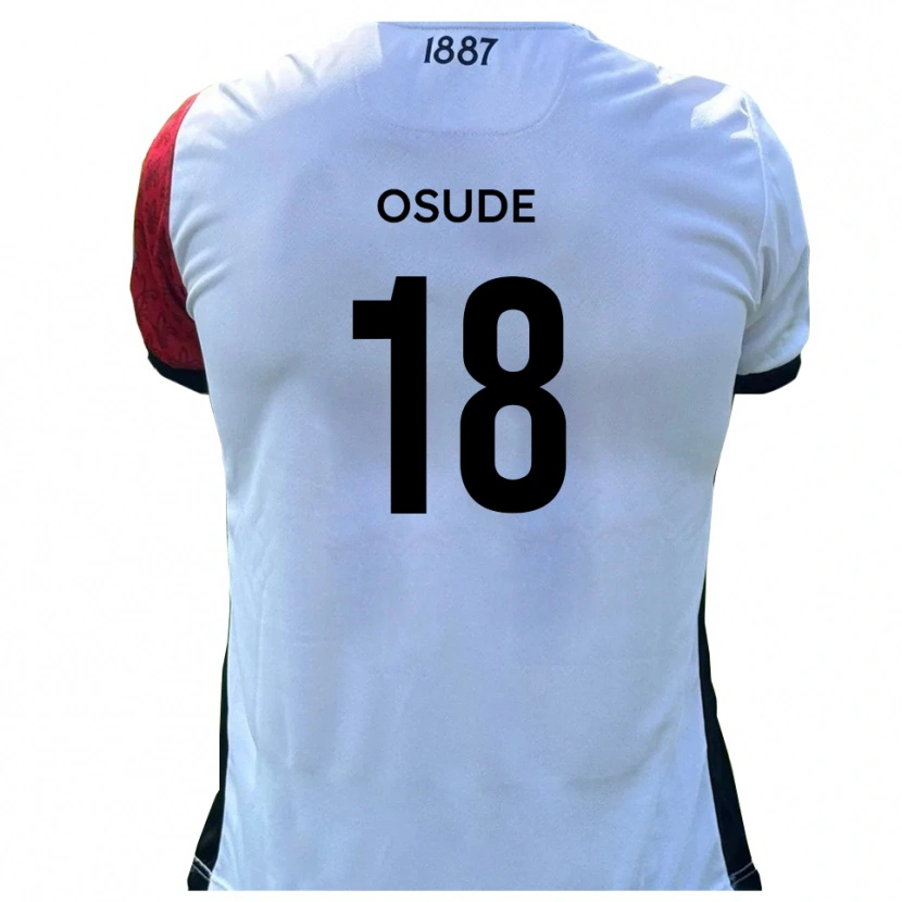 Danxen Men Joshua Osude #18 Red White Home Jersey 2025/26 T-Shirt