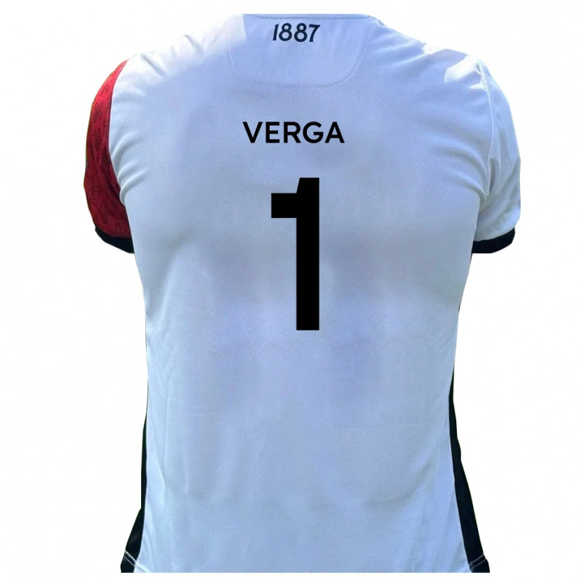 Danxen Men Mikey Verga #1 Red White Home Jersey 2025/26 T-Shirt
