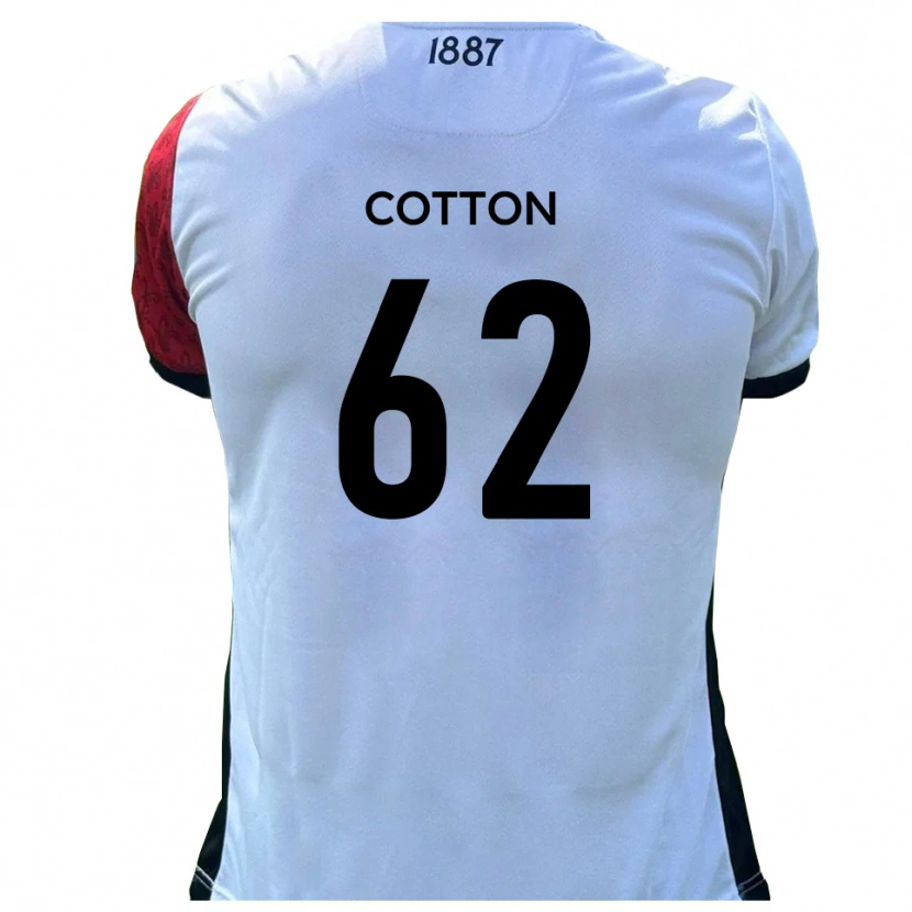 Danxen Men Bailey Cotton #62 Red White Home Jersey 2025/26 T-Shirt