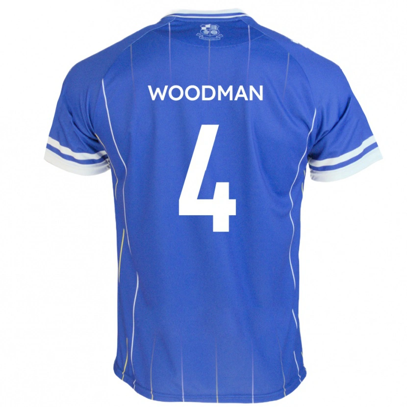 Danxen Men Deon Woodman #4 Royal Blue Home Jersey 2025/26 T-Shirt