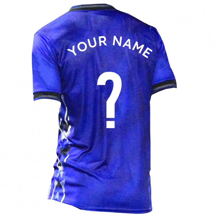 Danxen Men Your Name #0 Blue White Home Jersey 2025/26 T-Shirt