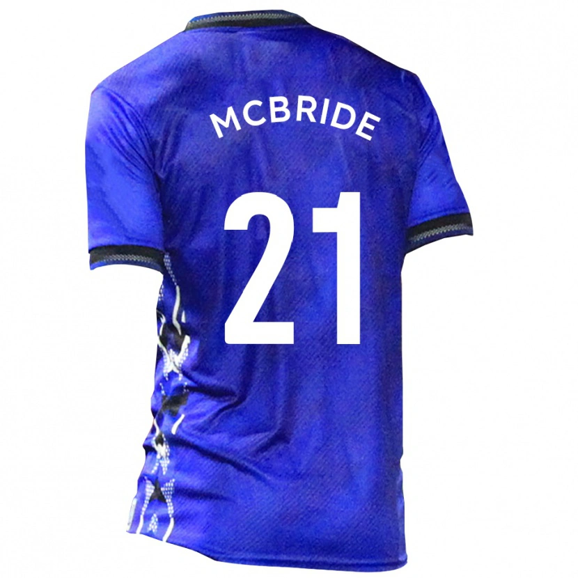 Danxen Men Connor Mcbride #21 Blue White Home Jersey 2025/26 T-Shirt