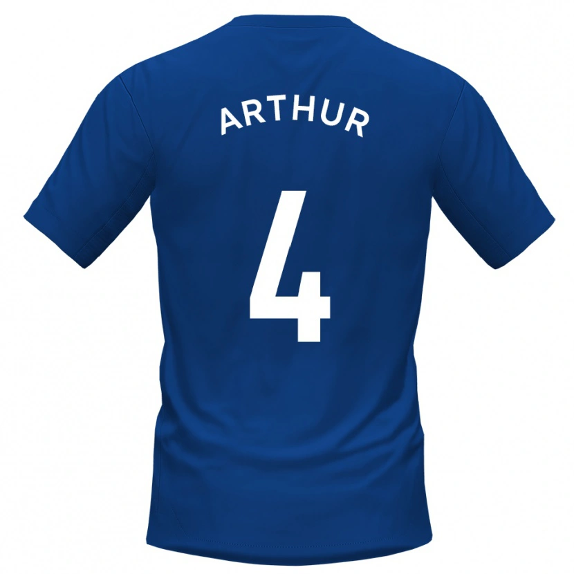Danxen Men Festus Arthur #4 Blue White Home Jersey 2025/26 T-Shirt